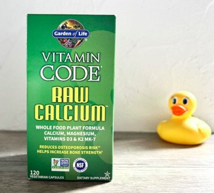 Garden生命of花园Life海藻钙植物钙胶囊Raw钙Calcium骨骼健康老年