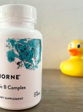 Thorne悦恩Basic基础B族Complex活性VB复合维生素B甲基叶酸甲钴胺