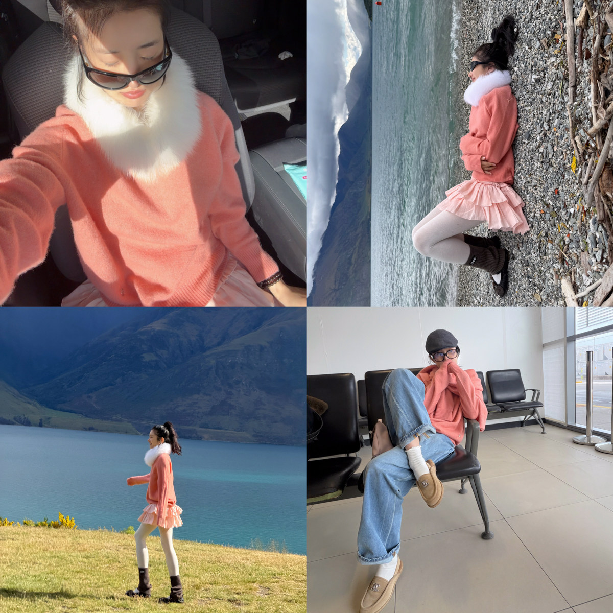 TZCO「三文鱼粉针织」康宝莱白厂丝山羊绒长期主义奢华基本款,女装/女士精品,羊绒衫,淘宝优惠券,粉丝福利购,淘宝优惠卷