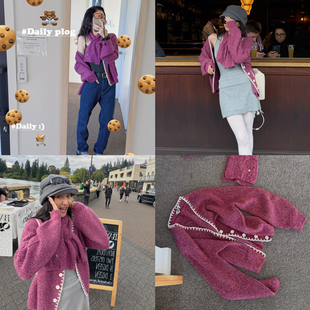 TZCO 26S「梅子开衫」康宝莱昂贵白厂丝山羊绒长期主义奢华基础款