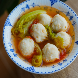 纯手打墨鱼丸花枝丸实心小吃涮火锅食材烧烤串关东煮顺丰