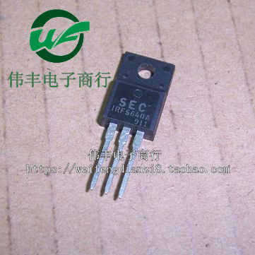 IRFS640A IRFS640 TO220-3脚 电源MOS场效应管 直插三极管 正品