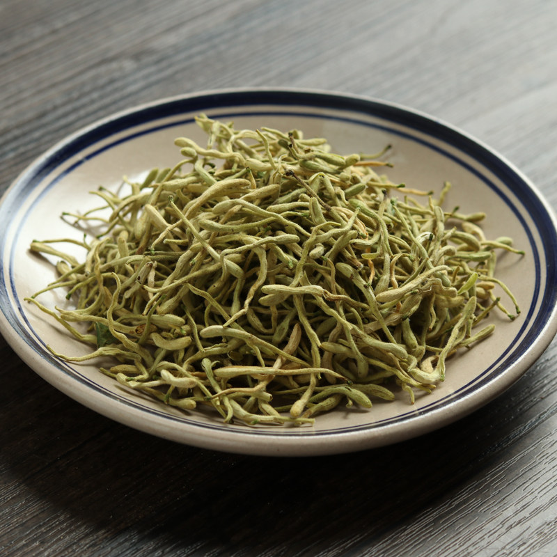 金银花散装一斤500克包邮配胖大海金银花菊花茶