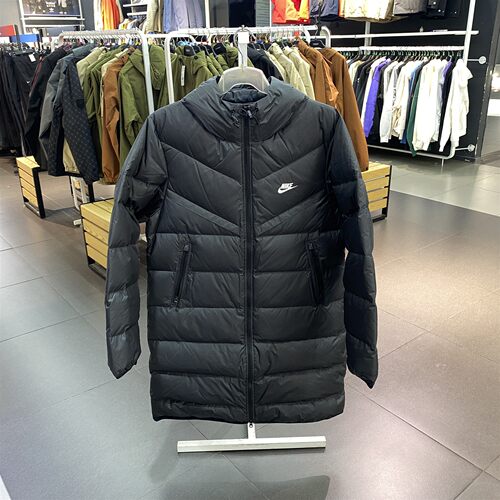 Nike耐克男装棉服运动中长款连帽棉衣外套CW6767 DJ6307 FB8180
