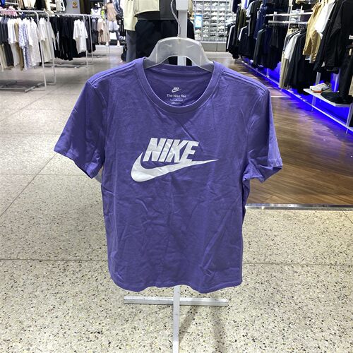NIKE耐克女休闲跑步短袖T恤DX7907 DV6095-010