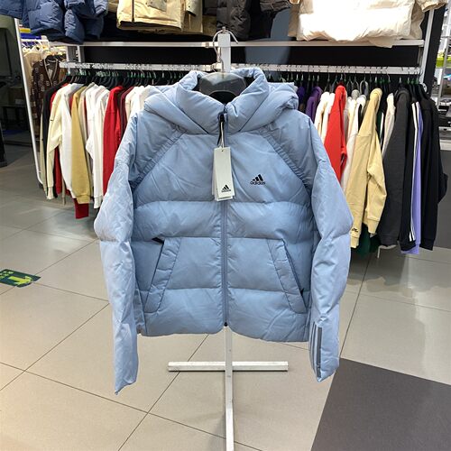 阿迪达斯羽绒服女冬季运动服保暖连帽外套IL8937 JG3865 JG5921