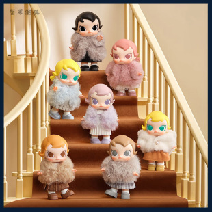 POPMART泡泡玛特 Baby Molly积极入冬指南系列-搪胶毛绒挂件盲盒