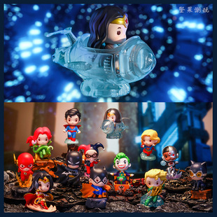 官方正品 POPMART泡泡玛特 DC正义联盟系列盲盒 超级英雄潮玩手办