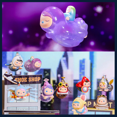 PUCKY毕奇飞行POPMART泡泡玛特
