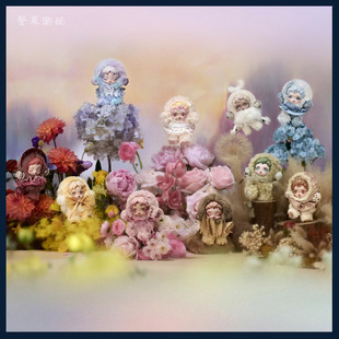 POPMART泡泡玛特 SKULLPANDA光织园系列毛绒公仔挂件系列盲盒