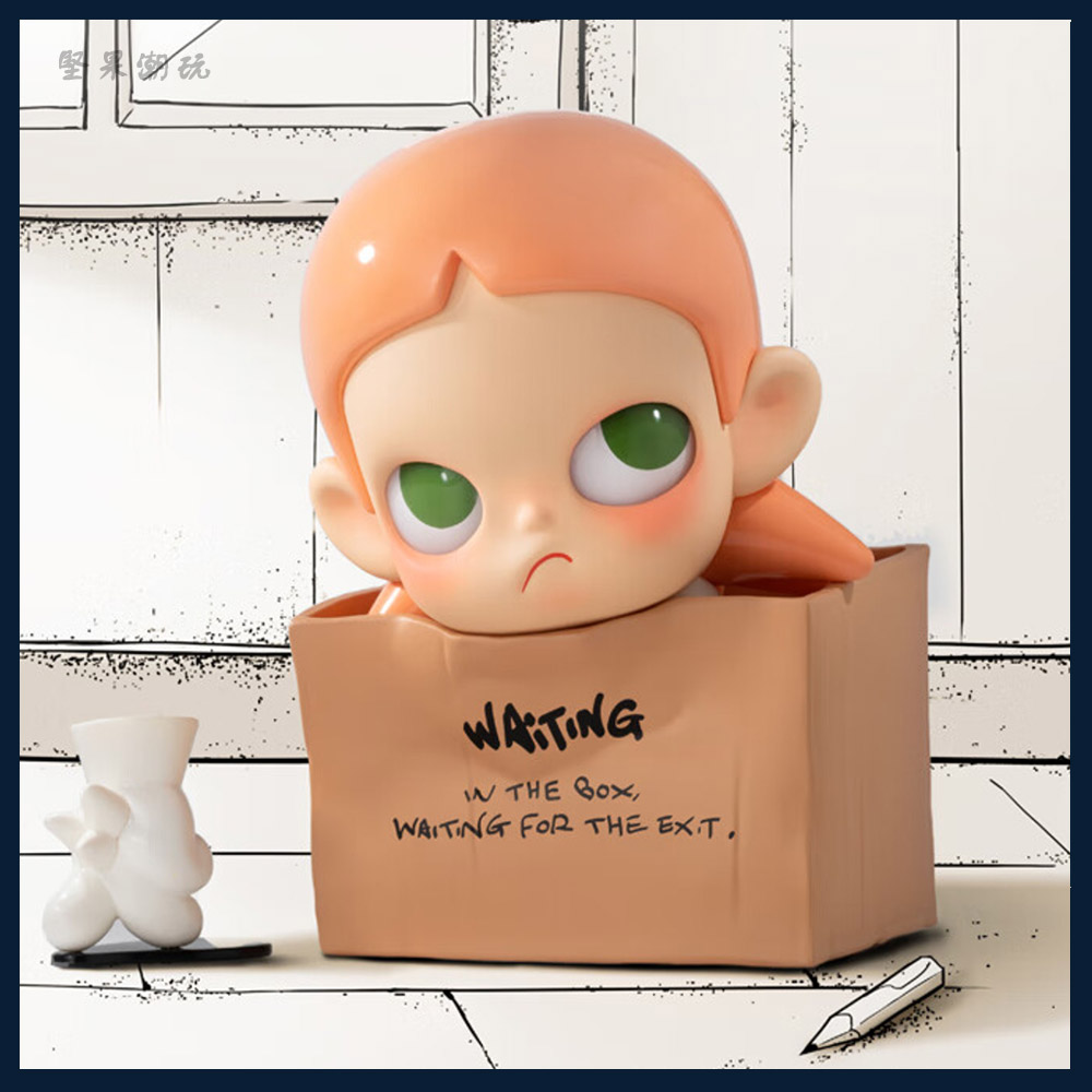 POPMART泡泡玛特Zsiga候场手办