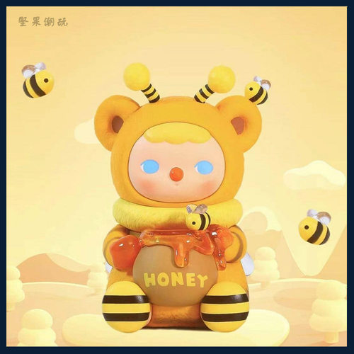 POPMARTPUCKY精灵蜜蜂熊
