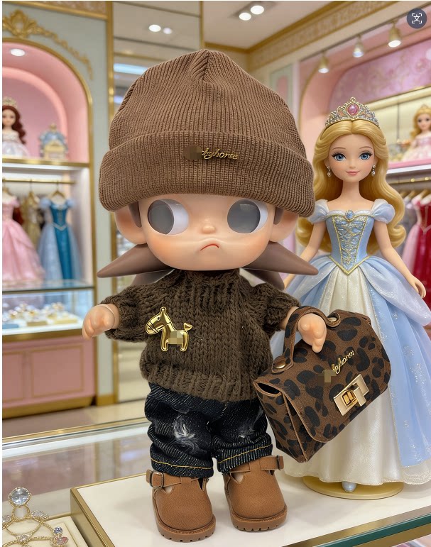 thumbnail for 20cm Gazi Sister Doll Clothes Set Dream Life Movable Doll Gift Set