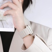 适用苹果手表表带iWatch11新款 升级款 S11applewatch10硅胶磁吸手表带Ultra3男女S9运动腕带8765代夏天se3