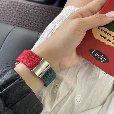 iwatch麋鹿系列编织圣诞新款表带