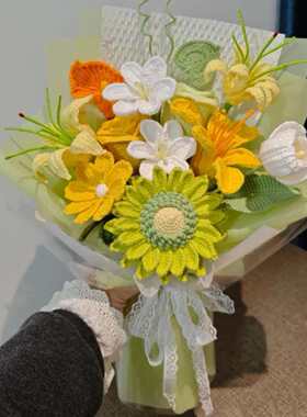 客厅装饰品摆件花束仿真花订婚花束高级感逼真成品送妈妈生日成品