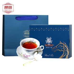 润思祁红红茶茉莉红茶茉莉王妃 祁红特级浓香礼盒装168克礼品茶叶