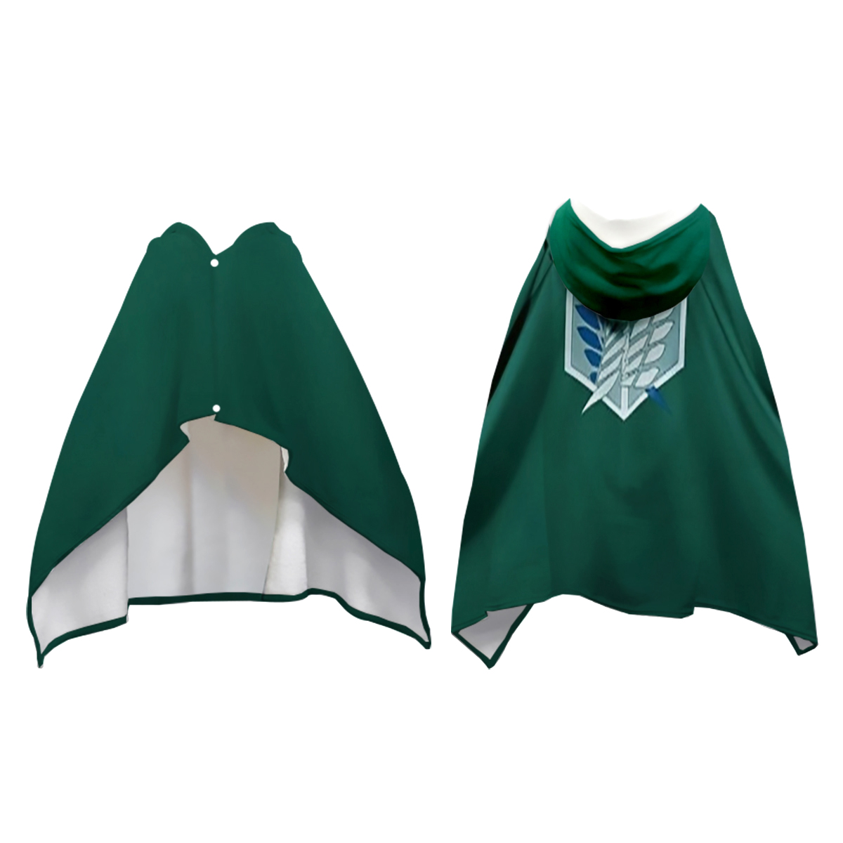 进击巨人披肩毛毯可穿毯自由之翼披风办公法兰绒秋冬保暖柔软盖毯