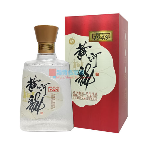 32度山东黄河龙1948荷香型纯粮酒