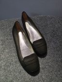 女黑色浅口软皮芭蕾平底鞋 美国仓库调货 FRESSANGE INES