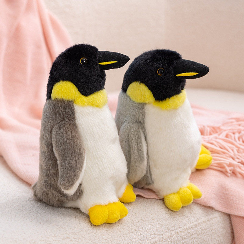 可爱仿真企鹅公仔海洋馆毛绒玩具布娃娃玩偶抱枕儿童生日礼物摆件