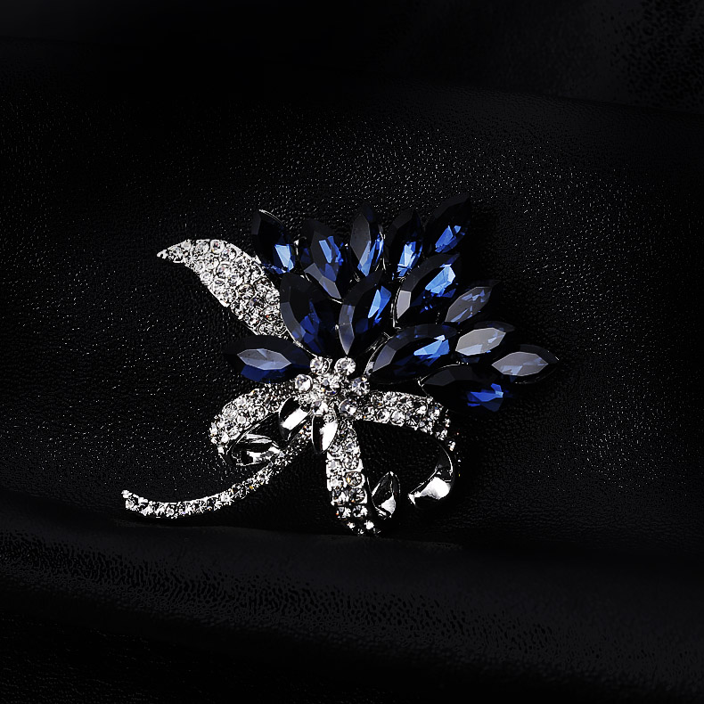 Broche femme LINGLADY en Zircon diamant - Ref 1170188 Image 3