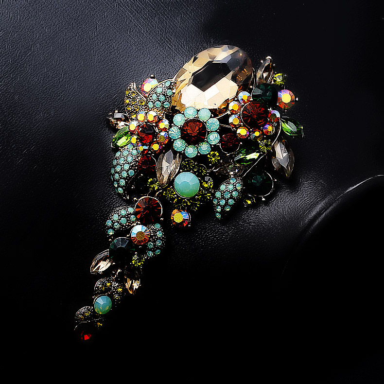 Broche femme LINGLADY en Zircon diamant - Ref 1182125 Image 4
