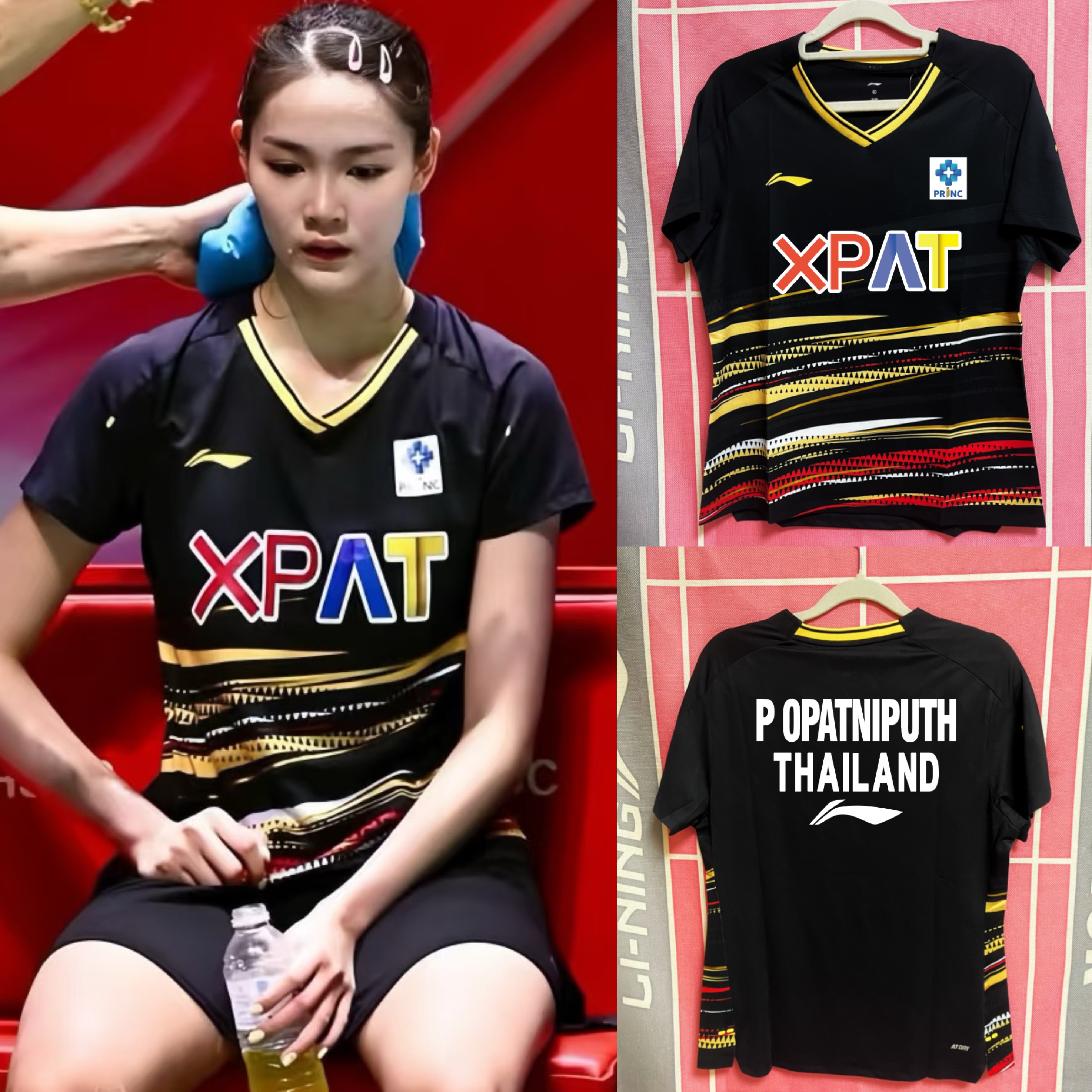 23李宁AAYT575/AAYT576碧查梦骆建佑同款羽毛球服大赛服可印字
