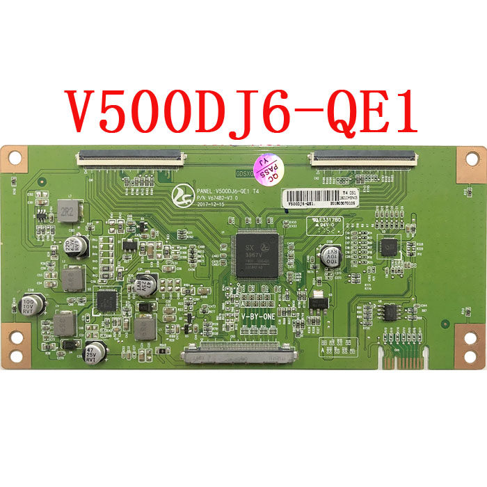 奇美逻辑板V500DJ5/V500DJ6-QE1 T4 4K转2K现货直拍4K 质保90天,电子元器件市场,显示屏/LCD液晶屏/LED屏/TFT屏,淘宝优惠券,粉丝福利购,淘宝优惠卷