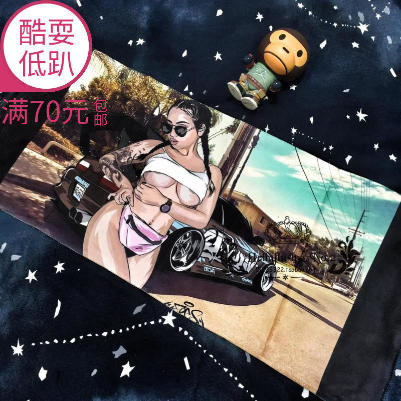 Hellaflush忢改装车性能车改装欧美大妞 浴巾披巾改装改装毛巾|ruв категории автомобиль/товаров/аксессуары/переоснащение, автомобиль для уборки/чистящие средства, обтирочное полотенце - от Buy2taobao.com для оказания профессиональной услуги покупки агента Taobao