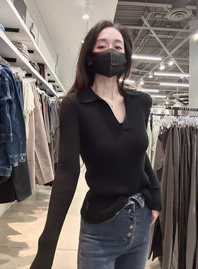 CalvinKlein女士修身套头针织衫