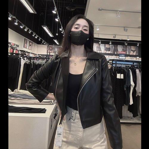 CK女士皮衣夹克外套休闲