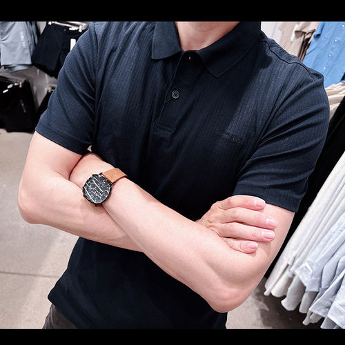 CalvinKleinCK商务休闲POLO衫