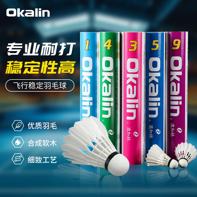 澳加林羽毛球比赛用球