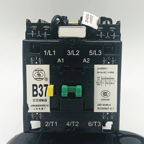 交流接触器人民B37-30-22-220V