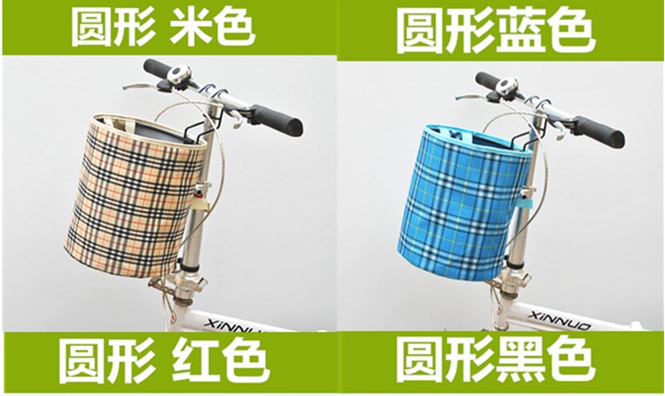 Panier pour vélo en toile - Ref 2257608 Image 4