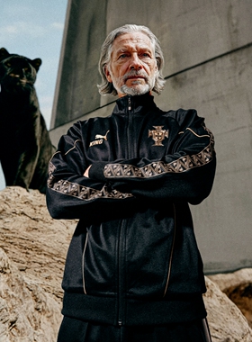 2526葡萄牙国家队尤西比奥特别版专属出场夹克足球拉链外套783917