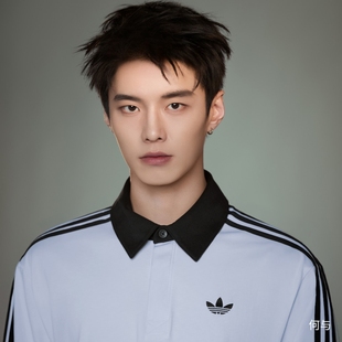 Adidas阿迪达斯何与同款纯棉橄榄球运动经典宽松长袖POL0衫KE2445