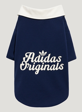 Adidas阿迪达斯珠地布面料的经典宠物短袖POL0衫狗狗猫咪KZ0408