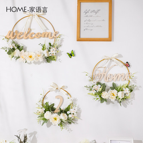 韩式轻奢浪漫花环装饰