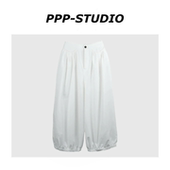 气质简约宽松简约慵懒风休闲裤 STUDIO 时尚 20260095 新款