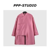 冬季 新款 上衣 20253870 斜襟盘扣新中式 STUDIO 设计款 时尚