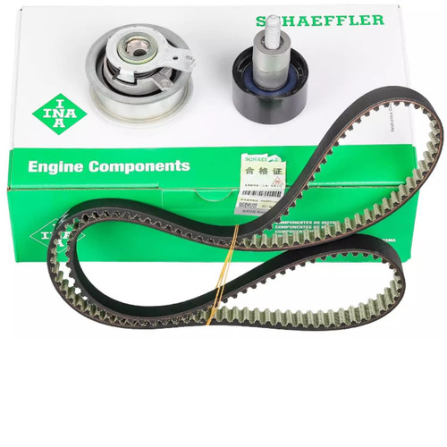 适配新捷达新桑塔纳朗逸朗行POLO宝来时规皮带涨紧轮正时皮带套装