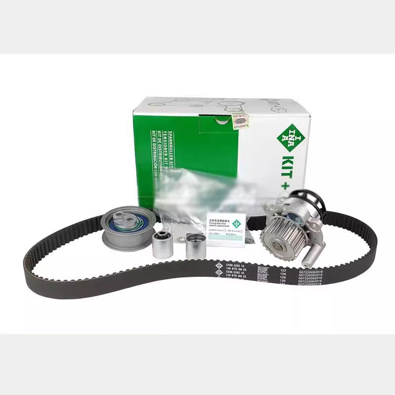 适配老奥迪A4B6B7 A6LC6 TT 2.0T正时皮带套装时规涨紧轮水泵套件