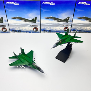 100朝鲜空军MIG 29A AMER 米格29支点军事战斗飞机成品模型摆件