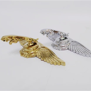 适用原厂捷豹车标立标XE XF XJL XEL XFL机盖标不锈钢金属车头标