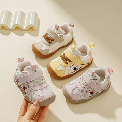 Ginofu机能防滑魔术贴学步鞋