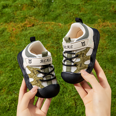 Ginofu婴幼儿系带防滑学步鞋