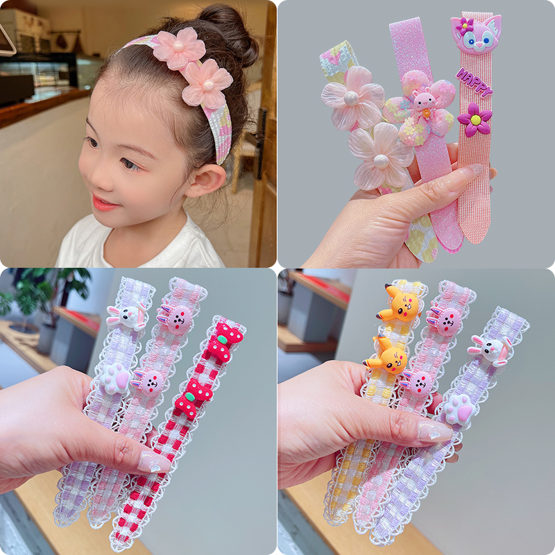 甜美女童碎发整理发饰