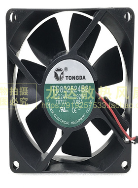 原装UPS电源风扇TONGDA TD802524B2 24V 1.92W 0.08A T0722
